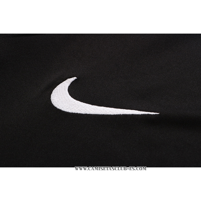 Chandal del Inter Milan 22-23 Manga Corta Negro - Pantalon Corto